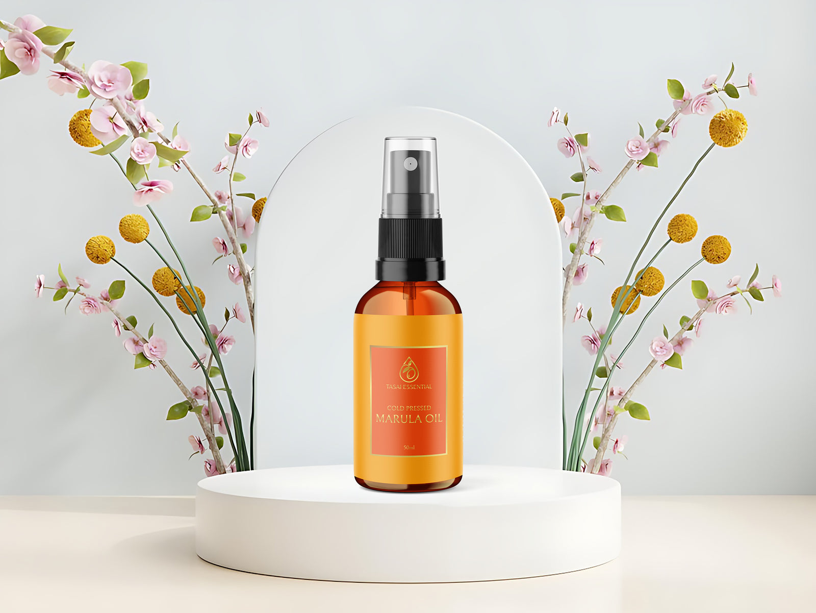 Cold pressed Marula Oil product scene